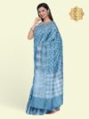 Banarasi Libaas Sky Blue With  Silver Finishing - Image 2