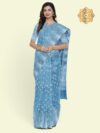 Banarasi Libaas Sky Blue With  Silver Finishing - Image 8