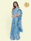 Banarasi Libaas Sky Blue With  Silver Finishing - Image 9